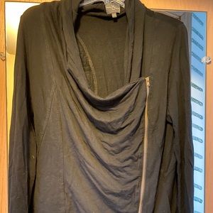 Market and Spruce side zip jacket